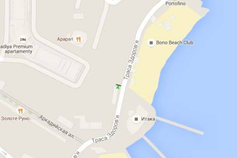 Backlight B in Odessa, 1.2x1.8  Arkadia, No24 scheme