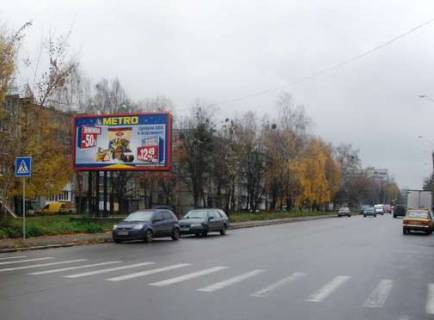 Билборд B в Житомире, 3x6  Святослава Ріхтера вул. (1 Травня вул.) - Льва Толстого вул. фото 1