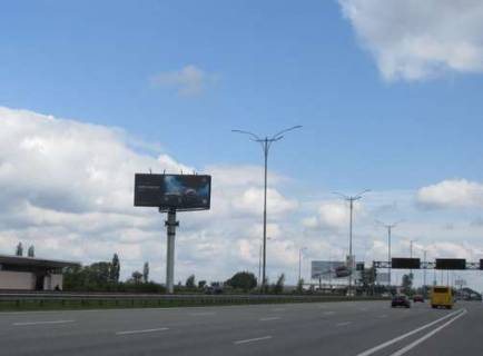 Билборд B в Горе, 5x12  Київ - Бориспіль, 19км+620м до Києва (№1 зліва)  (у напрямку  Борисполя) фото 1