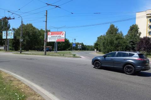 Билборд A в Запорожье, 3x6  Тиражна вул. - Гребельна вул. фото 1
