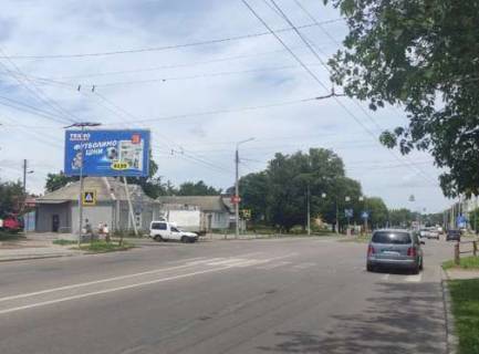 Билборд B в Чернигове, 3x6  Михайла Грушевського просп., 136 - Грибоєдова вул. фото 1