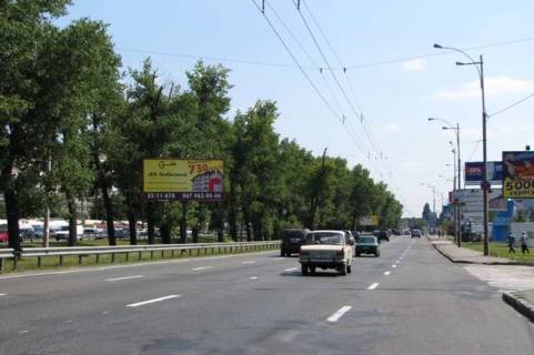 Билборд A в Киеве Велика Кільцева дорога, : навпроти супермаркету "Billa" (в напр. Одеської пл. ) фото 1