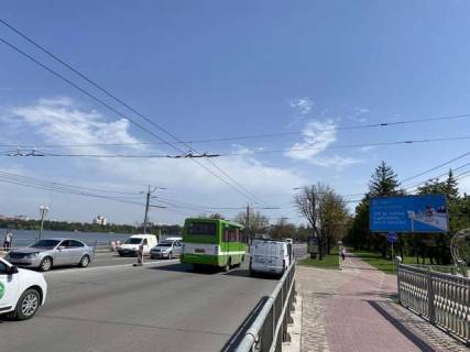 Билборд A в Васильевке, 3x6  Гетьмана Мазепи вул., (парк Топільче) - Руська вул. фото 1