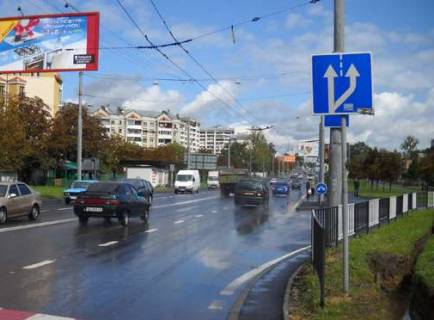 Билборд B в Львове, 3x6  Кульпарківська вул. - Виговського вул. (Івана Виговського вул.) - Володимира Великого вул. (в центр) фото 1