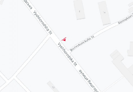 Призма A в Киеве, 3x6  Вишгородська вул., 8 - 662994 схема