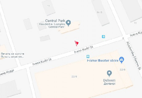 Скролер, Скрол A у Києві, 2.3x3.14  вул. Джона Маккейна (Івана Кудрі) ., 9/15 - 663545 схема