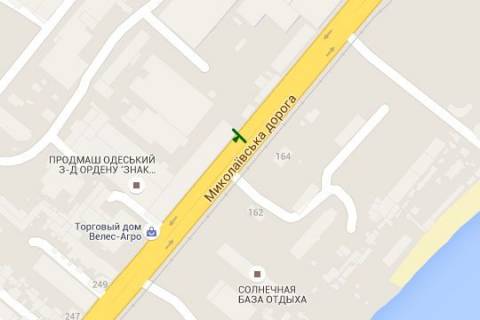 Билборд B в Одессе, 3x6  Миколаївська дорога, 253 схема