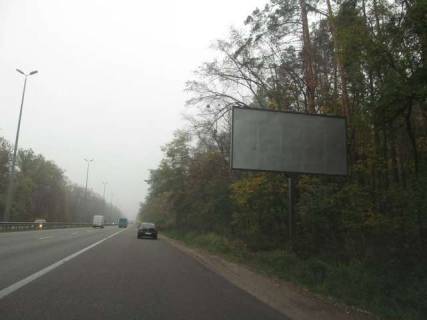 Билборд A в Киеве шосе Берестейське (шосе Брест-Литовське), 800 м до повороту на ЖК "Чайка" (в напрямку Киэва) фото 1
