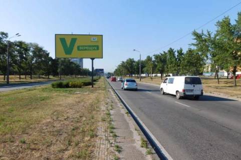 Билборд A в Васильевке, 3x6  Богатирська вул., 22-А розподілювач  (в напрямку Києва) фото 1