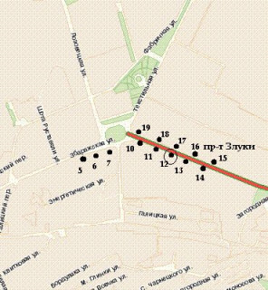 Беклайт A у Тернополі, 1.2x1.8  Злуки просп., 4 схема