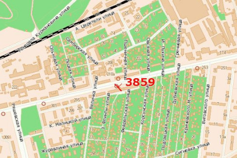 Білборд, Бігборд (Борд)  B у Василівці Городоцька вул., 289 схема