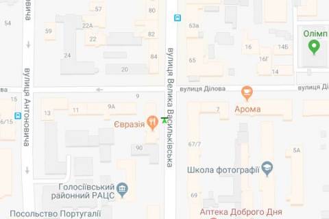 Скроллер A в Киеве Велика Васильківська вул. (Червоноармійська)., 86 - 273041 схема