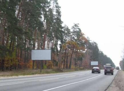 Билборд B в Киеве, 3x6  Гостомельське шосе, 4,2 км від КП (у напрямку Києва) фото 1