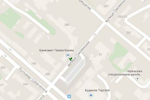 Citylight B in Vasylivka, 1.2x1.8  Smilans'ka st. - Hresatik st., 200 scheme