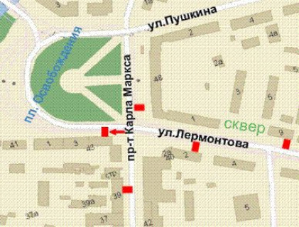 Ситилайт B в Васильевке Визволення пл., 1 схема