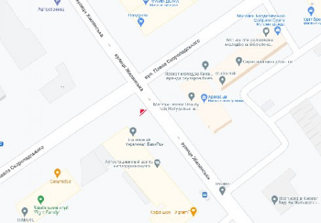 Нестандарт A у Києві, Нестандартный  Жилянська вул., 83 схема