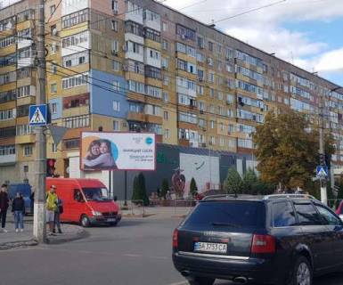 Билборд B в Кропивницкий (Кировоград), 3x6  Вокзальна вул. (Жовтневої Революції вул.), 20/1 (ринок "Босфор") фото 1