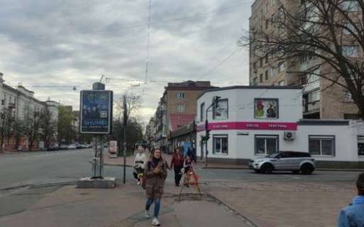 Ситилайт A в Чернигове, 1.2x1.8  Перемоги просп., 102 - Мстиславська вул. фото 1