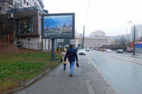 Citylight B in Kyiv, 1,2х1,8  Glibocic'ka st., No15 Photo 1
