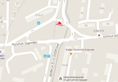 Призматрон, Призма A у Запоріжжі, 3x6  Моторобудівельників просп., 66 - Іванова вул. - 661311 схема