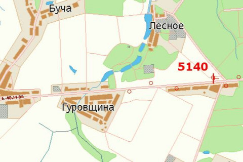 Білборд, Бігборд (Борд)  A у Запоріжжі, 3x6  Київ - Житомир, 15км+650м від Києва (у напрямку  Житомира (пов. на пос.Лісний)) схема