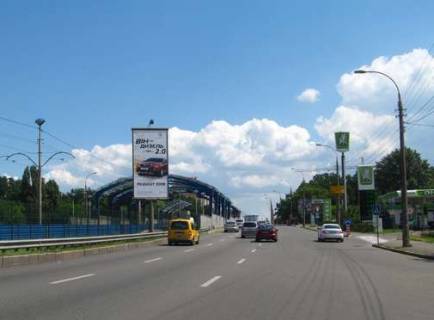 Билборд A в Киеве, 6x3  просп. Леся Курбаса (50-річчя Жовтня)., зупинка швидкісного трамваю "Вул.Сім"ї Сосніних" (у напрямку  Галицька площа (Перемоги пл.)) фото 1