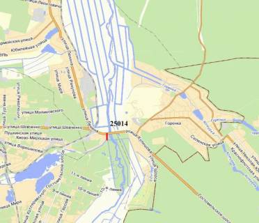 Билборд B в Киеве Київ - Ковель, 10км+600м  (зліва) (из Києва) схема