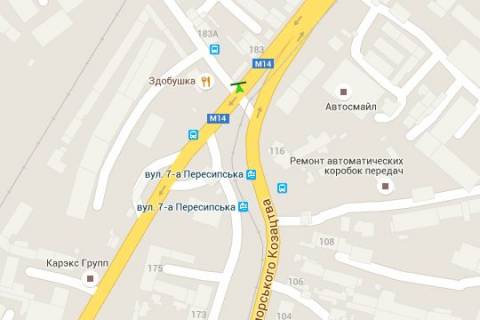 Білборд, Бігборд (Борд)  B у Василівці, 3x6  Атамана Головатого вул. - 7-а Пересипська вул. - Чорноморського Козацтва вул. - Миколаївська дорога (права) схема