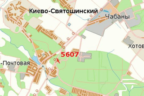 Билборд A в Васильевке, 5x12  Київ - Одеса, 08км+100м до  Києва (справа, в напр. м.Києва) схема