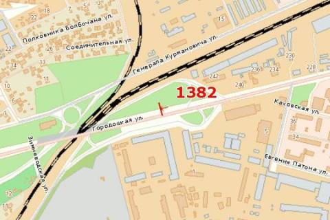 Билборд A в Васильевке Городоцька вул., 242 схема