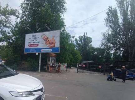 Билборд A в Одессе, 3x6  Танцюри Євгена вул. (Генерала Петрова). - Космонавтів вул. фото 1