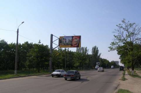 Билборд B в Васильевке, 3x6  Богоявленський просп. (Жовтневий просп.) - Старофортечна вул. фото 1