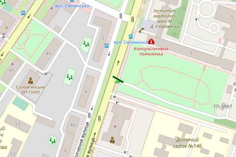 Призма A в Киеве, 3x6  Святослава Хороброго вул. (Народного ополчення)., 4 - 616100 схема