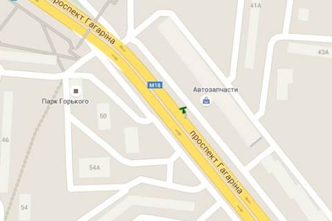Ситилайт A в Васильевке Гагаріна просп., 41-а схема