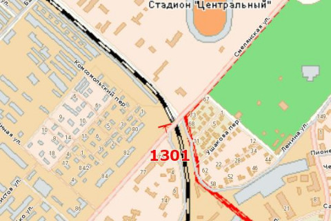 Билборд B в Васильевке, 3x6  Смілянська вул., 80 - Володимира Ложешнікова вул. (Крупської вул.), (залізничний міст) схема