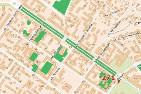 Билборд A в Васильевке, 3x6  Соборності вул. - Сінна вул. схема