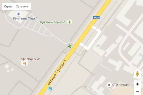 Бэклайт A в Васильевке, 2.3x3.14  Сумська вул., 81 схема
