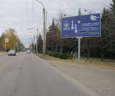 Билборд A в Черкассах, 3x6  Одеська вул., 11/3 (Автосалон "Mitsubishi") фото 1