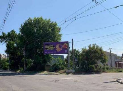 Білборд, Бігборд (Борд)  A у Херсоні, 3x6  Філатова вул. - Олександрівська вул. (Червонопрапорна вул.) Фото 1