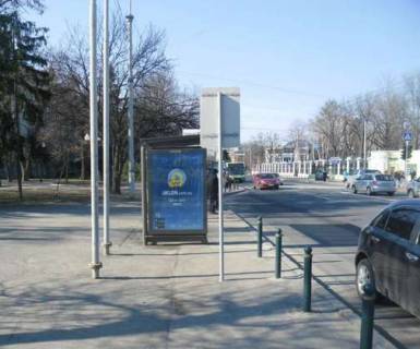 Ситилайт B в Харькове, 1.2x1.8  Сумська вул., 128 (зупинка) №2 фото 1