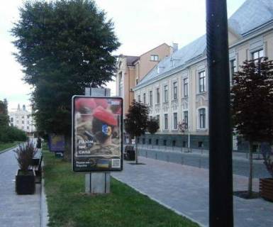 Ситилайт B в Тернополе, 1.2x1.8  Чорновола вул., 1 фото 1
