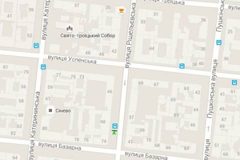 Ситилайт B в Одессе Рішельєвська вул., 48 схема
