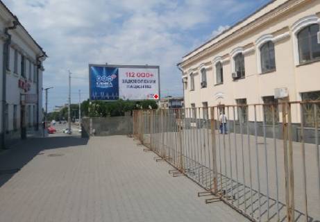 Билборд B в Запорожье Запорізький з/д вокзал, пішохідний перехід (платформи) фото 1