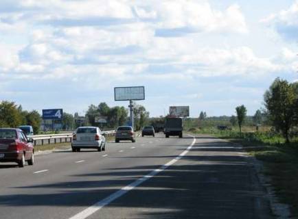 Билборд A на трассах Киевской области, 5x12  Київ - Обухів, 12км + 100м від Києва (у напрямку  Обухова) фото 1
