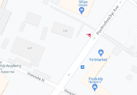Призма A в Киеве, 3x6  Поівітряних Сил України просп., 55/8, (навпроти) - 616378 схема
