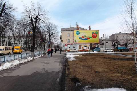 Білборд, Бігборд (Борд)  A у Житомирі Київська вул., 74 Фото 1