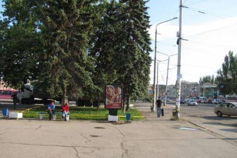 Citylight B in Zaporizhzhya Sobornij prosp., 18 (POLITIKA NET) Photo 1