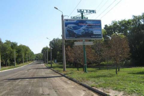 Billboard A in Kramatorsk, 3x6  Konrada Gampera st. (Gor'kogo st.) (sad Bernac'kogo) Photo 1