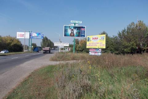 Билборд A в Краматорске, 3x6  Танкістів вул. - Анатолія Солов’яненка вул. (50 років ВЛКСМ вул.) фото 1
