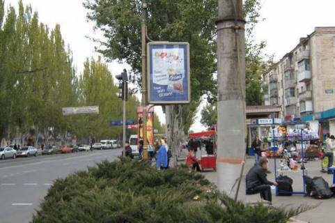 Citylight A in Krivy Rig, 1,2х1,8  Metalurgiv prosp. - Sobornosti st., 29 Photo 1